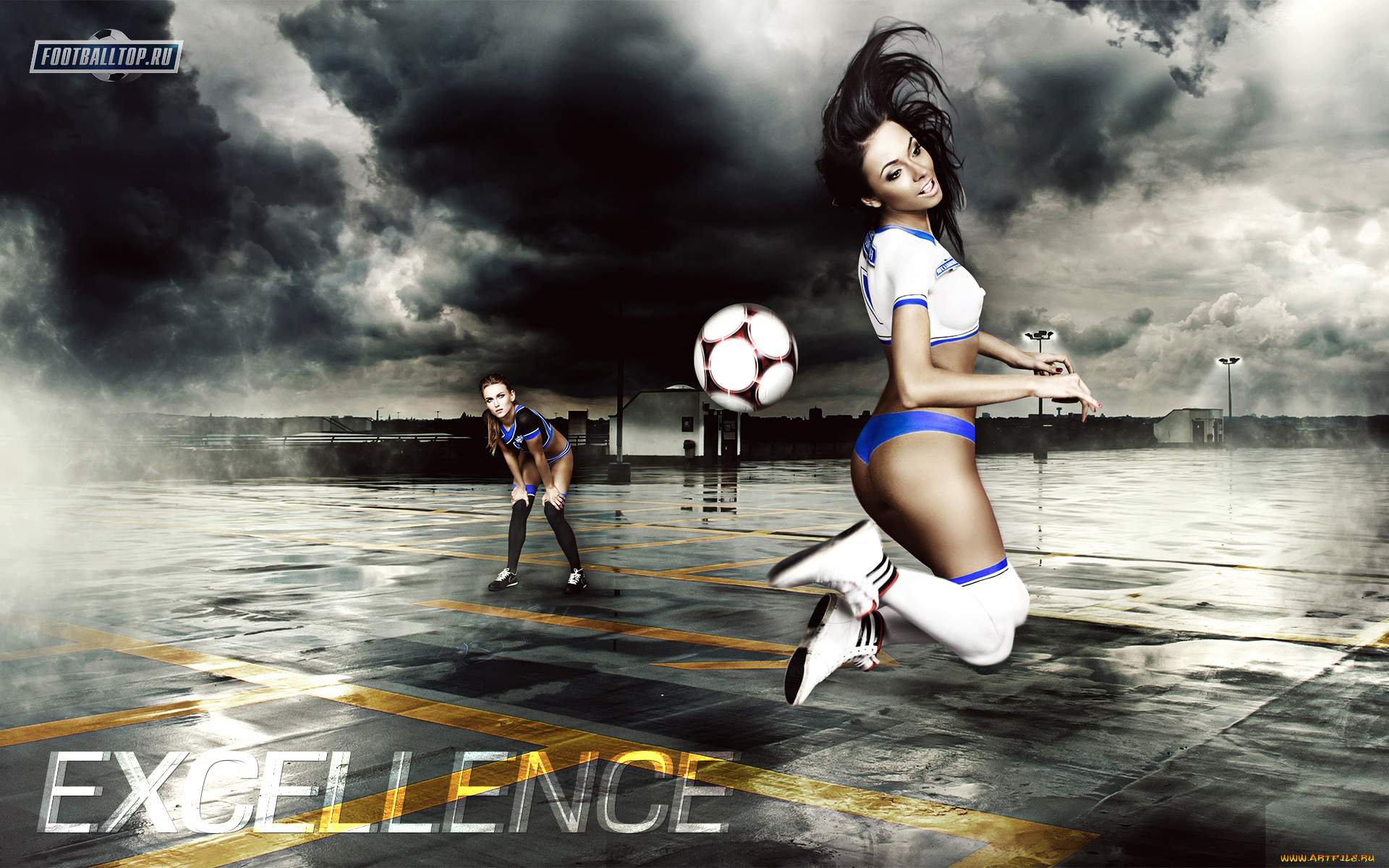 football, excellence, спорт, футбол, девушка