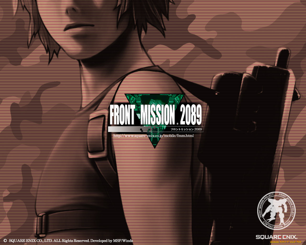 видео, игры, front, mission, 2089