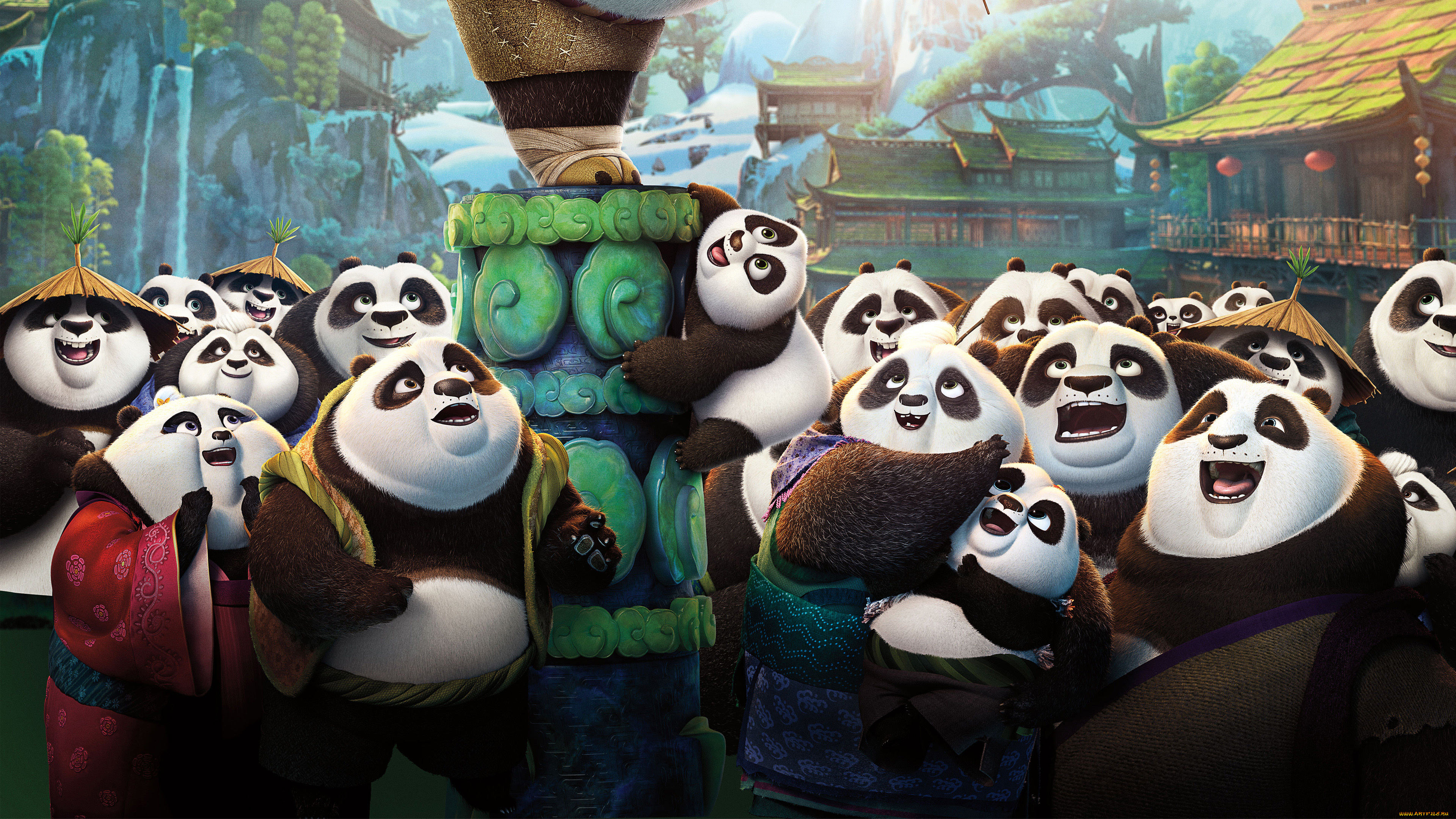 мультфильмы, kung, fu, panda, 3, kung, fu, panda, 3