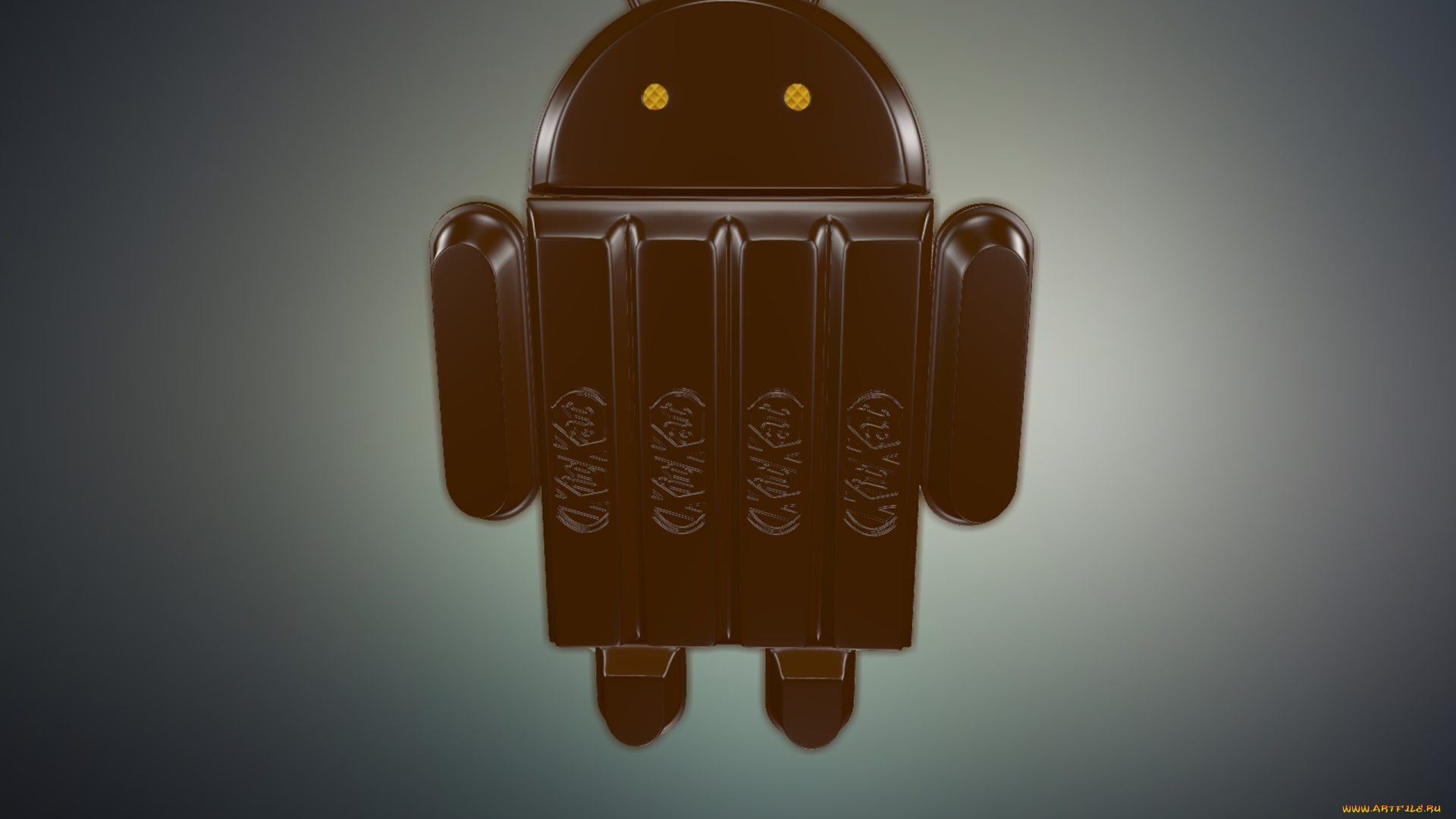 компьютеры, android, шоколад, фон, логотип
