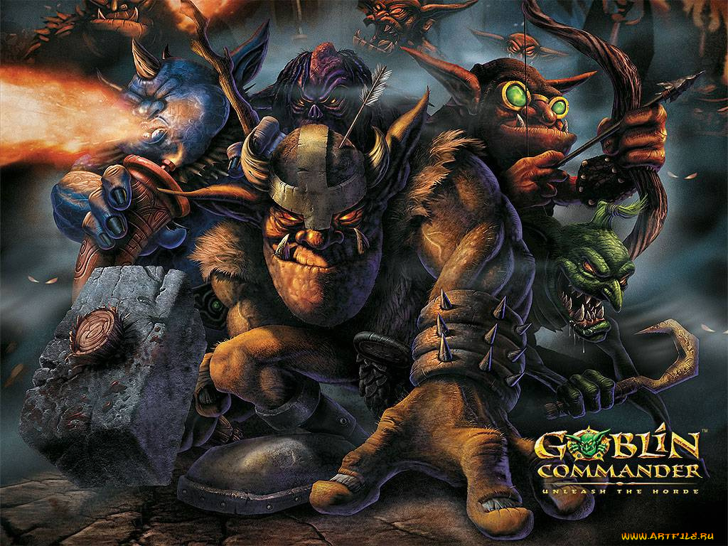goblin, commander, unleash, the, horde, видео, игры