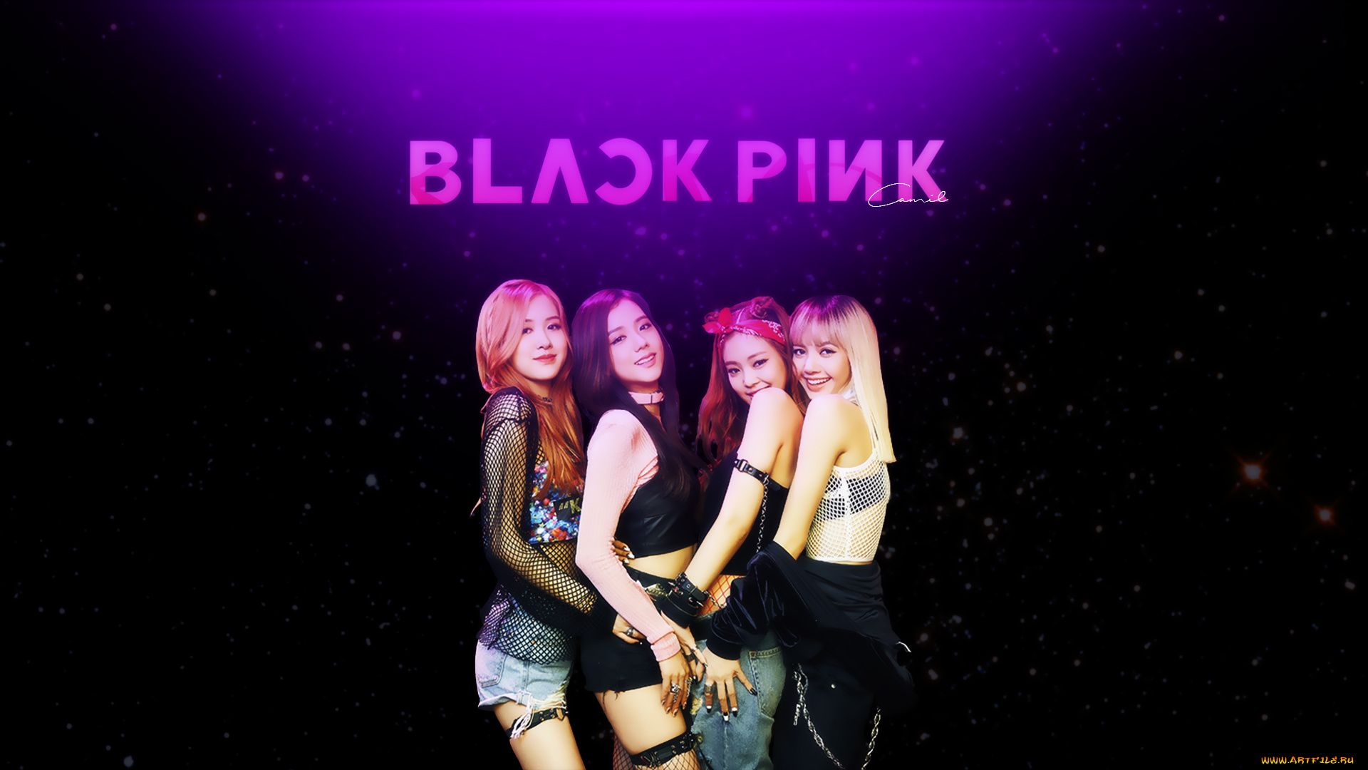 музыка, -, k-pop, black, pink