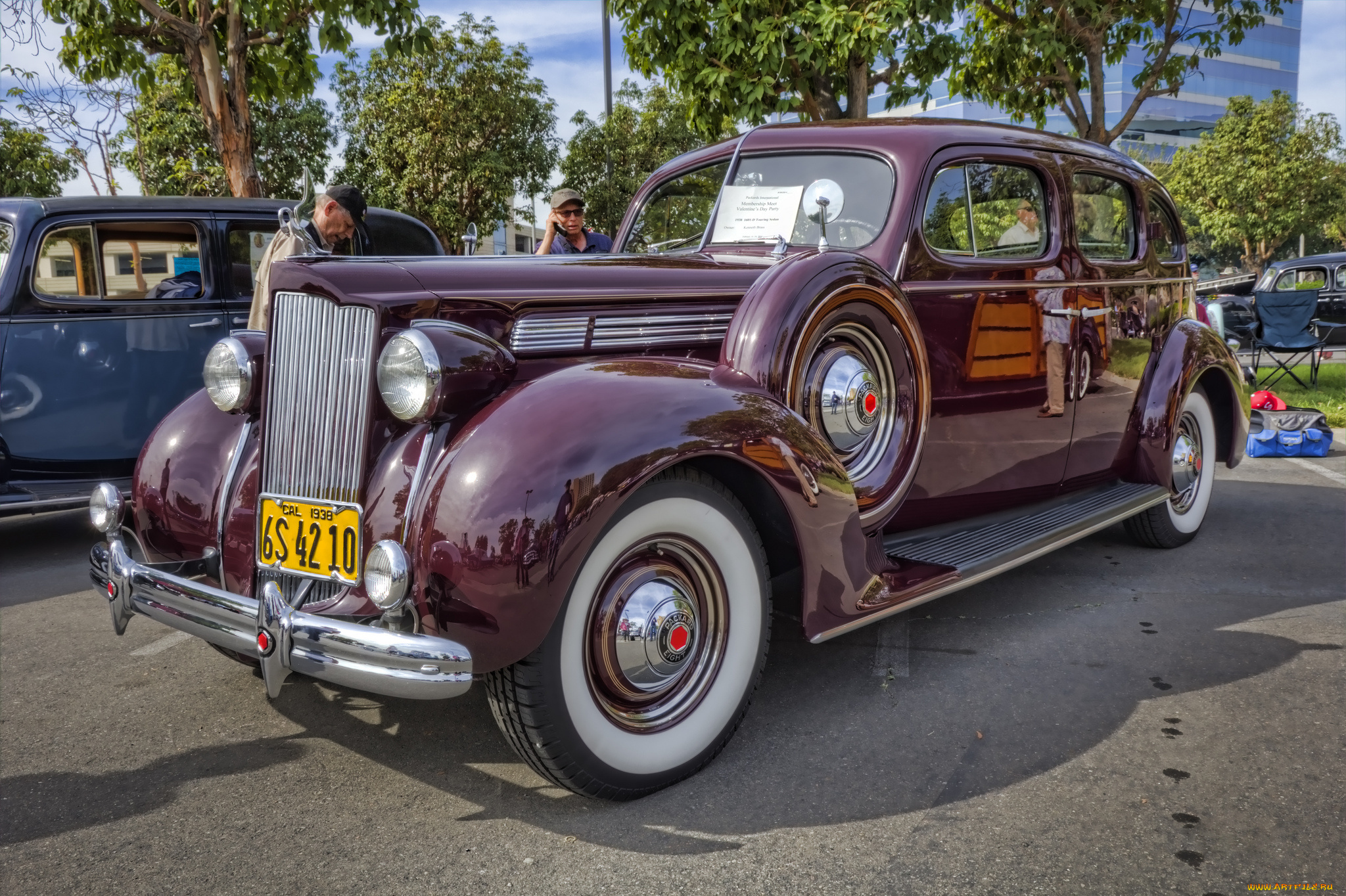 1938, packard, 1601-d, touring, sedan, автомобили, выставки, и, уличные, фото, выставка, автошоу