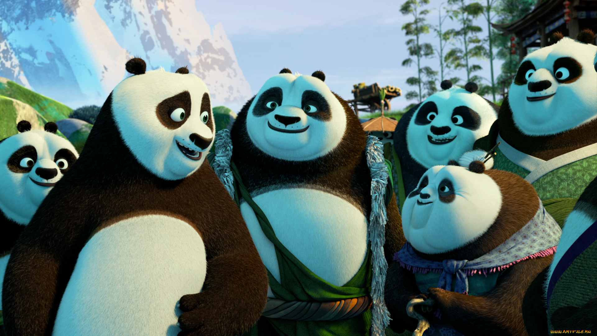 мультфильмы, kung, fu, panda, 3, панда