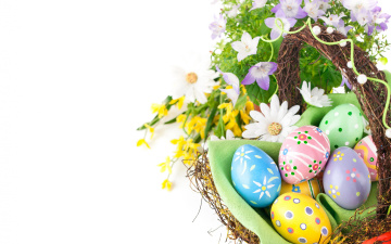 Картинка праздничные пасха easter spring крашеные яйца
