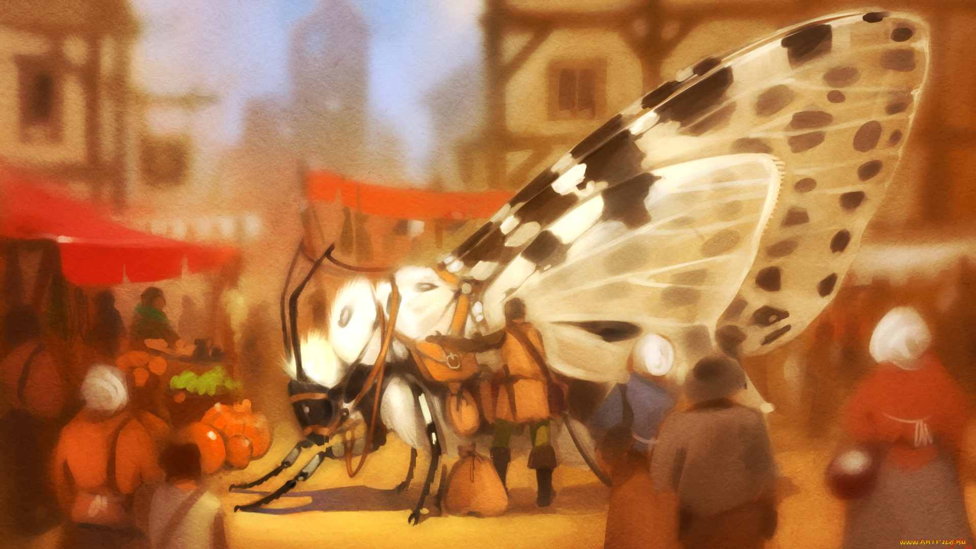 gaudibuendia, рисованное, животные, , бабочки, транспорт, люди, улица, бабочка