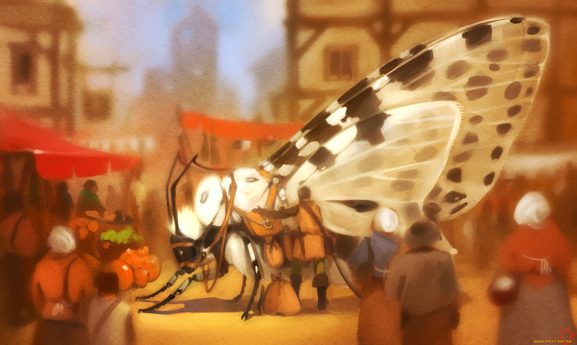 gaudibuendia, рисованное, животные, , бабочки, транспорт, люди, улица, бабочка
