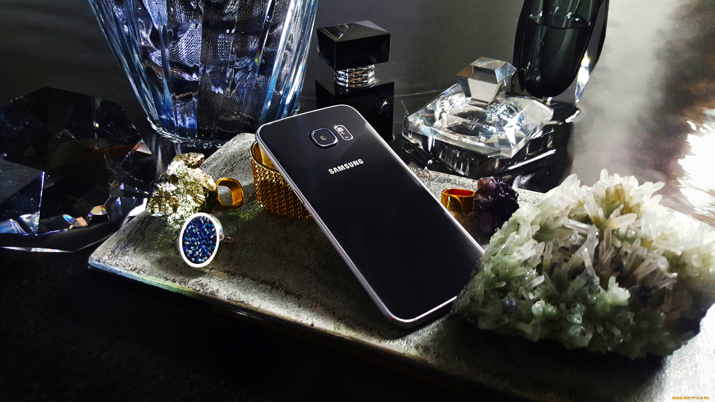 samsung, galaxy, s-6, android, бренды, samsung, драгоценности, кристаллы, минералы, самсунг, камни, смартфон, телефон