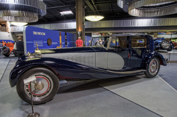 обоя bugatti type 41 royale coupe de ville, автомобили, выставки и уличные фото, выставка, автошоу