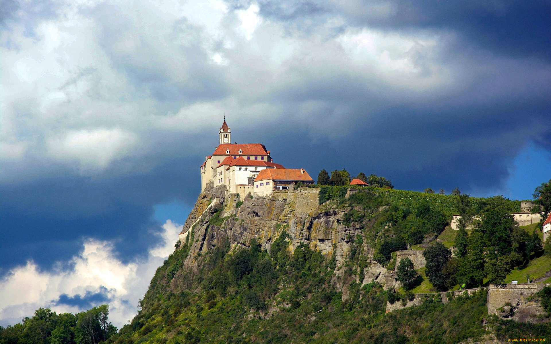 riegersburg, castle, города, замки, австрии, riegersburg, castle