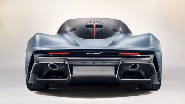 Картинка 2019+mclaren+speedtail автомобили mclaren 2019 speedtail макларен rear view