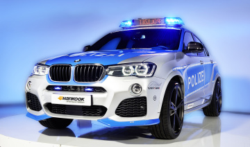Картинка автомобили полиция f26 2014г concept ac schnitzer acs x4 polizei tune it safe