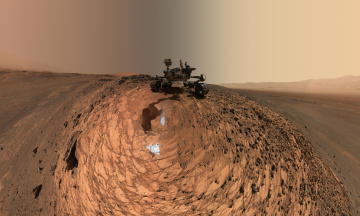 Картинка mars космос марс марсоход пространство робот ландшафт пейзаж поверхность планета спутник вездеход вид грунт
