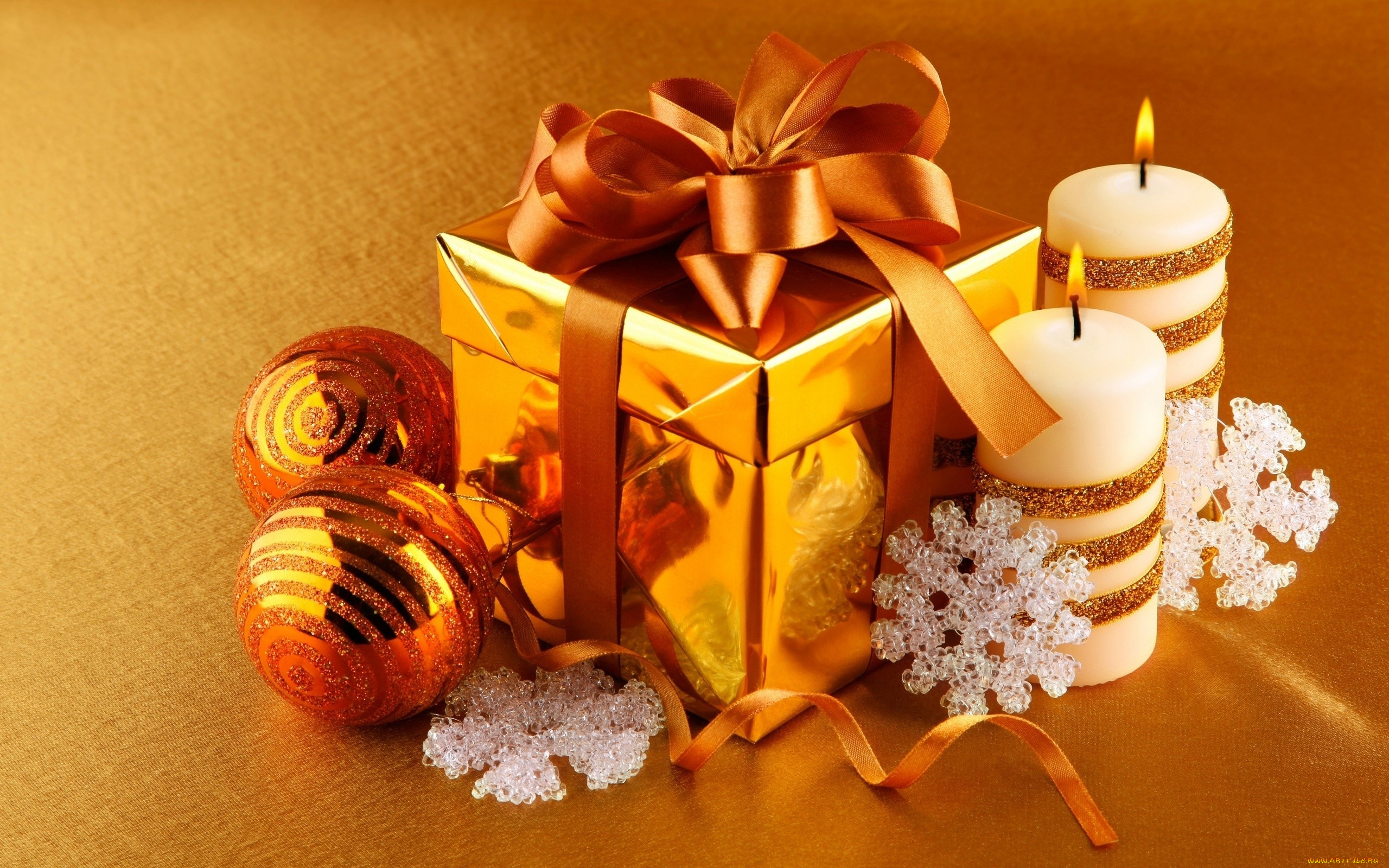 праздничные, подарки, и, коробочки, подарок, коробка, свечи, снежинки, шарики