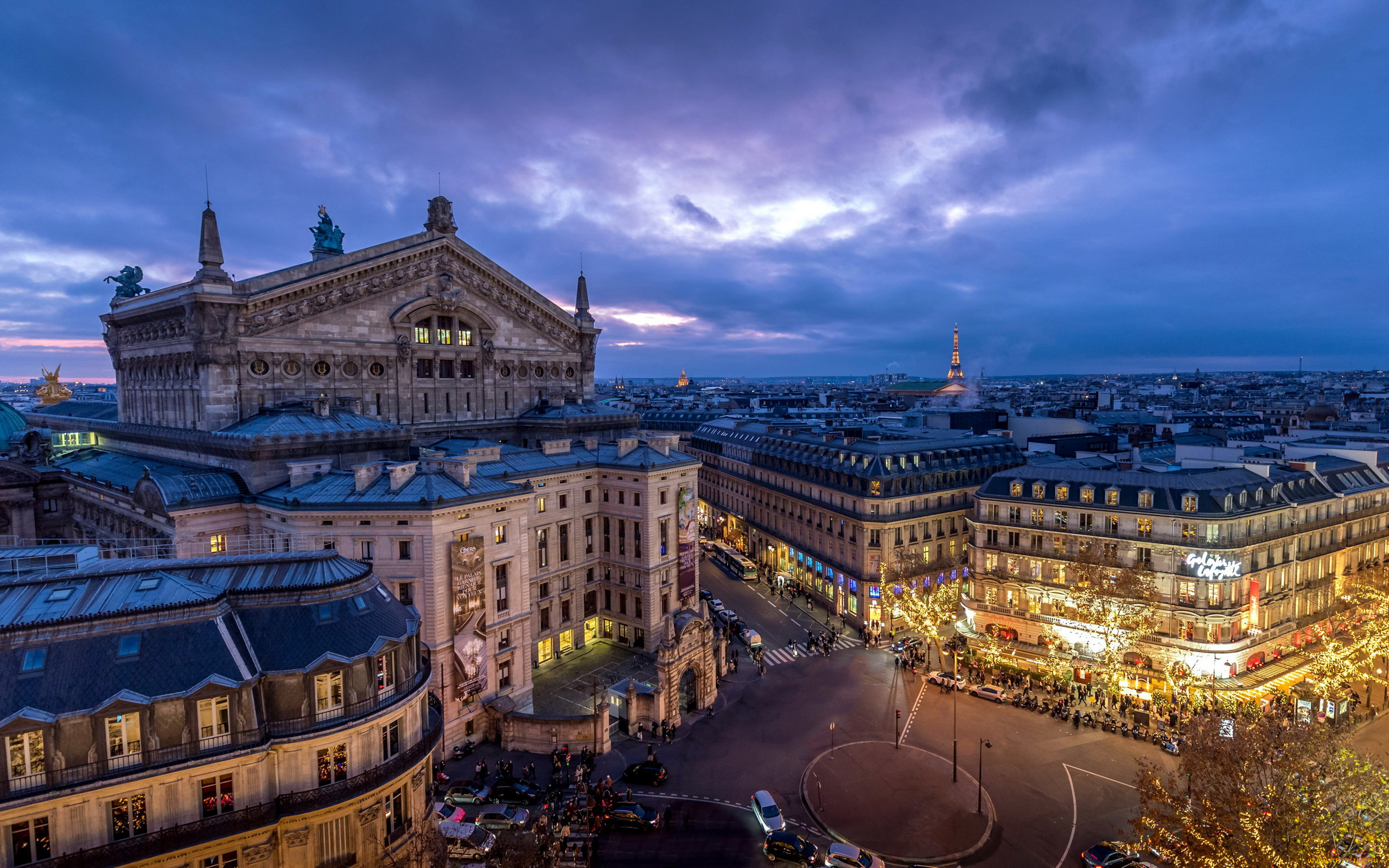 grand, opera, города, париж, , франция, grand, opera