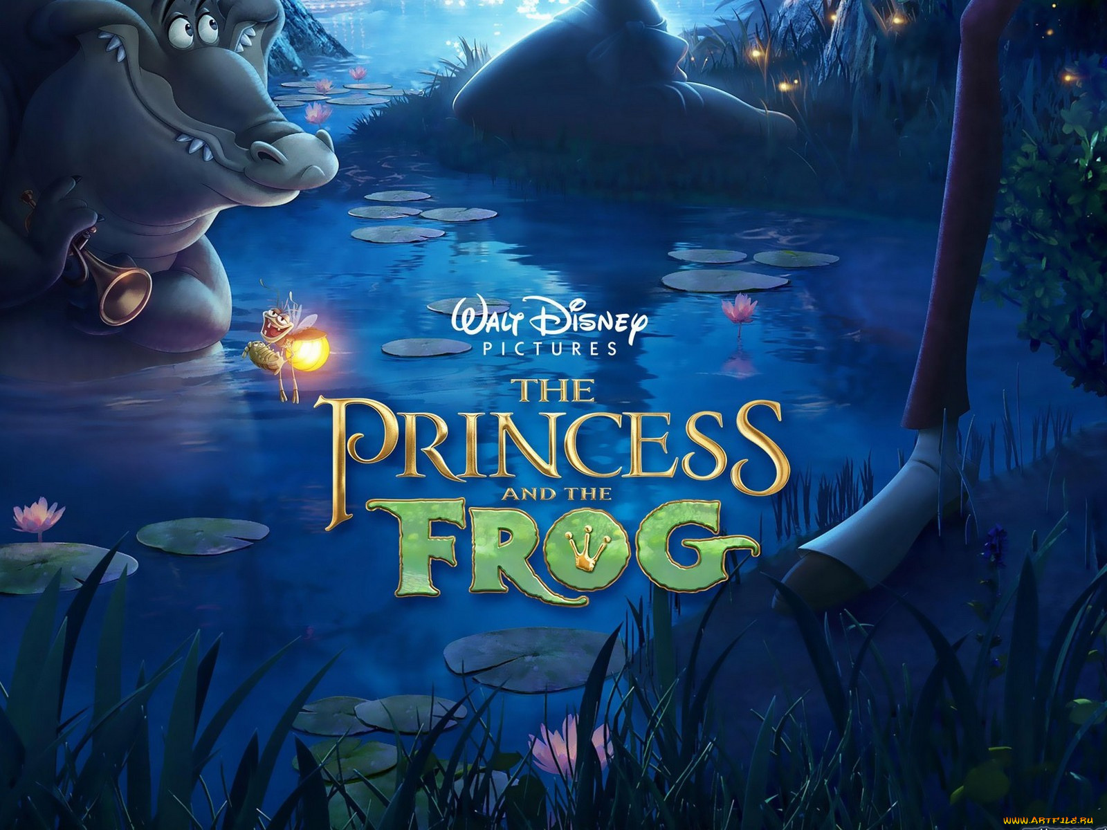 the, princess, and, frog, мультфильмы