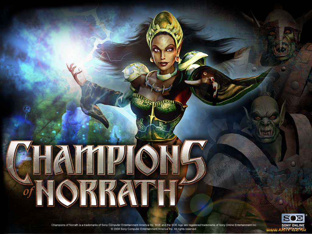 видео, игры, champions, of, norrath, realms, everquest