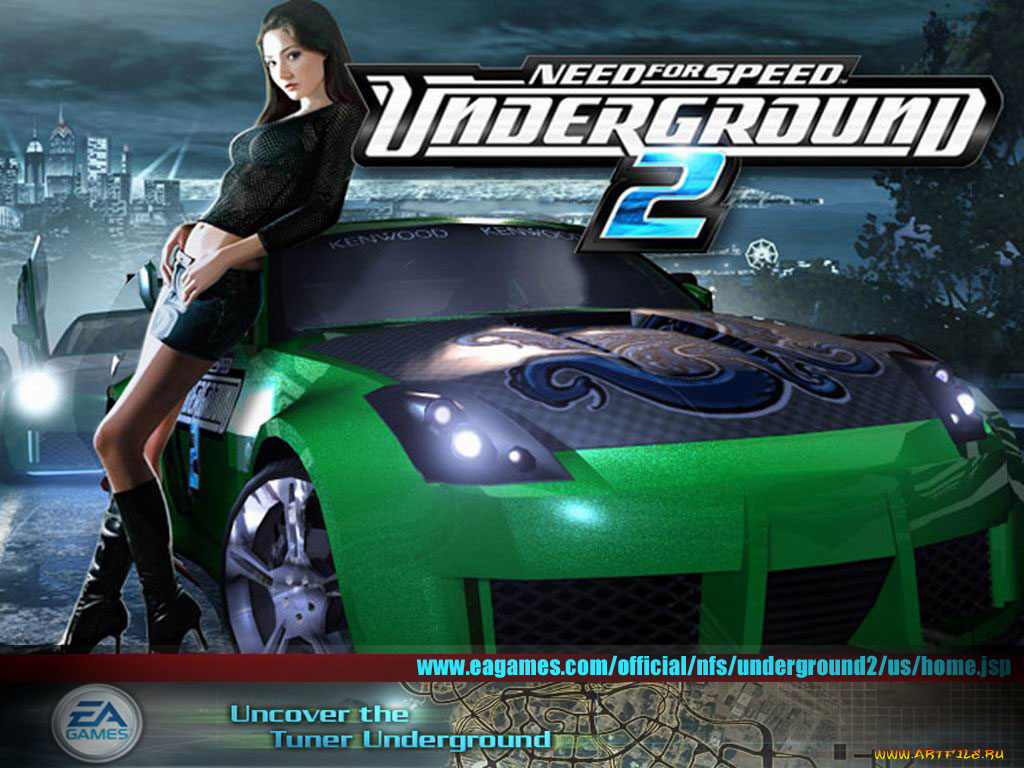 nfs, undergraund, видео, игры, need, for, speed, underground