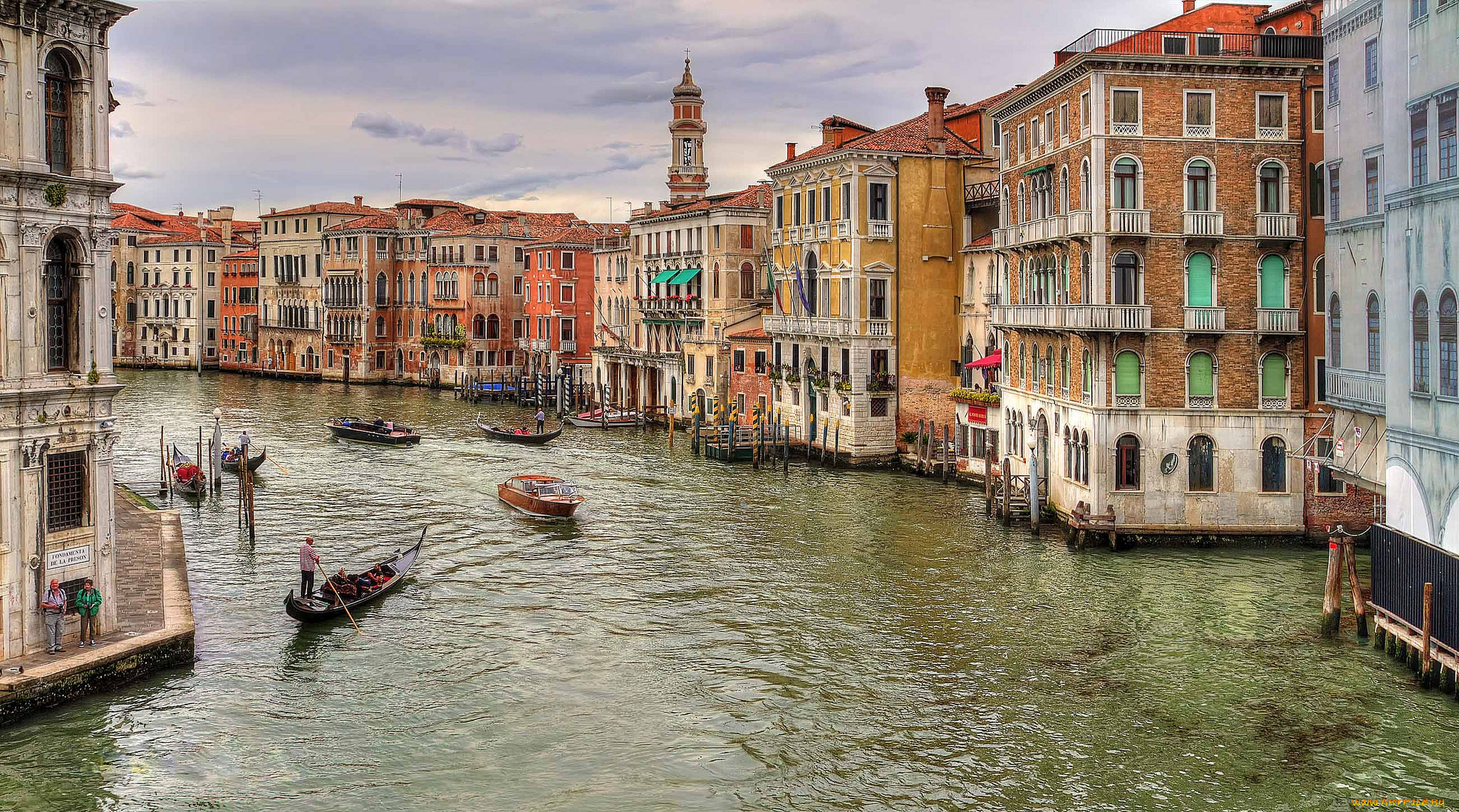 grand, canal, города, венеция, , италия, здания, канал, большой