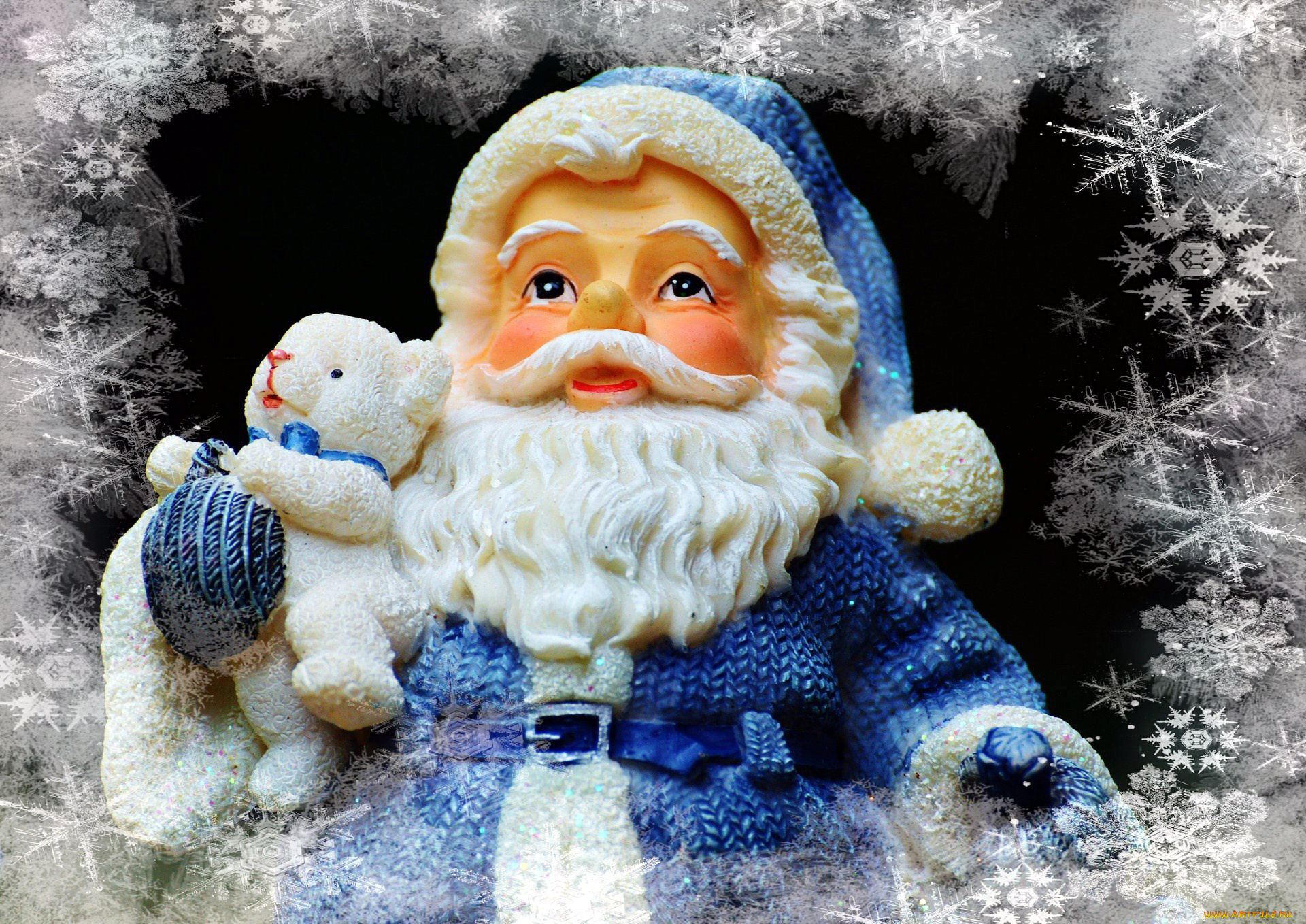 праздничные, дед, мороз, , санта, клаус, игрушка, мягкая, мороз, дед, снежинки