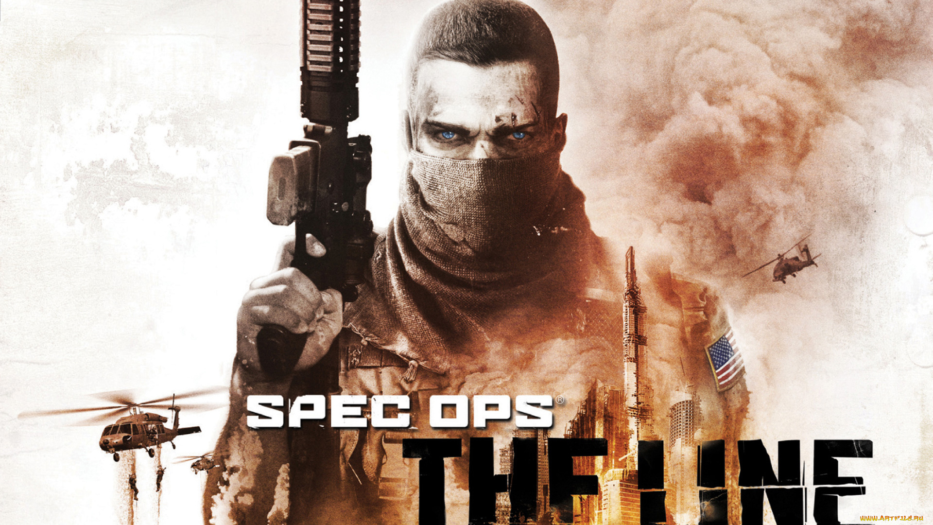 spec, ops, the, line, видео, игры, вертолёты, солдат