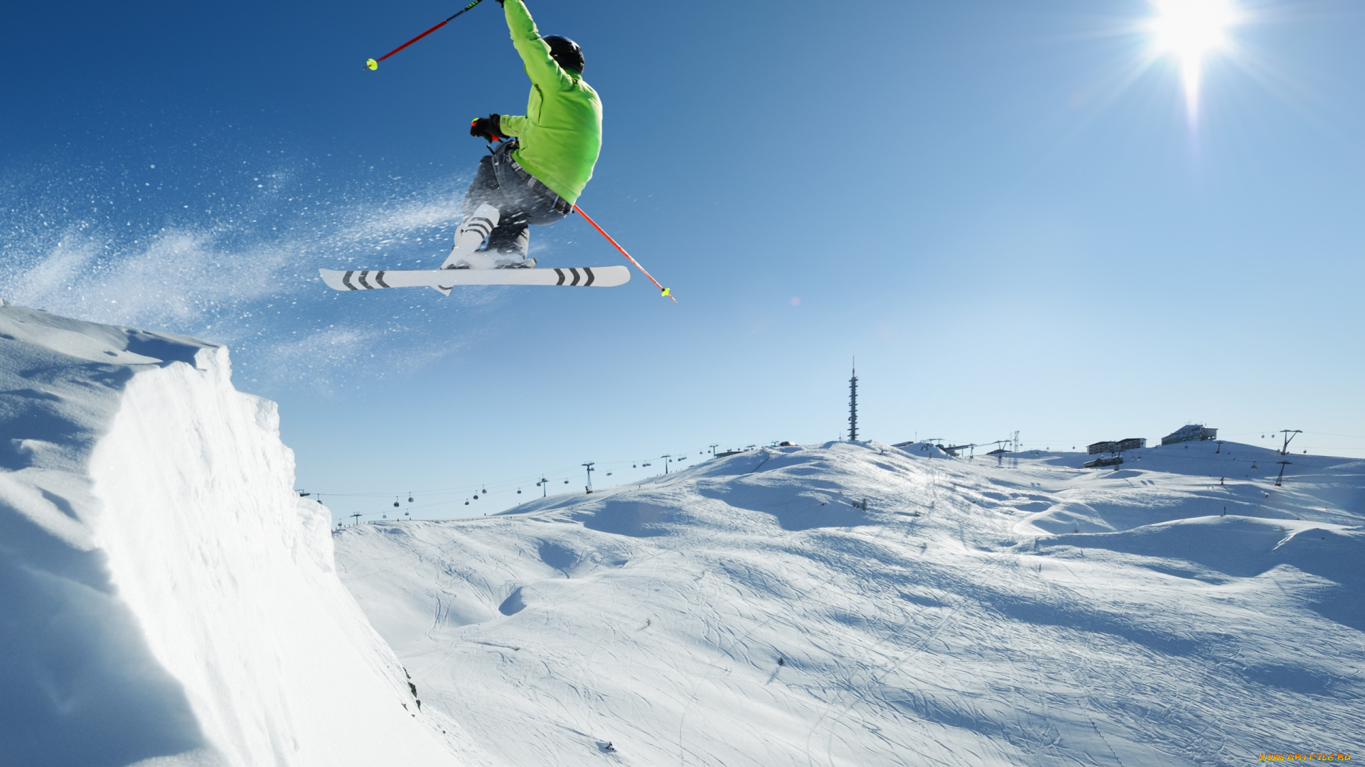 спорт, сноуборд, зима, горы