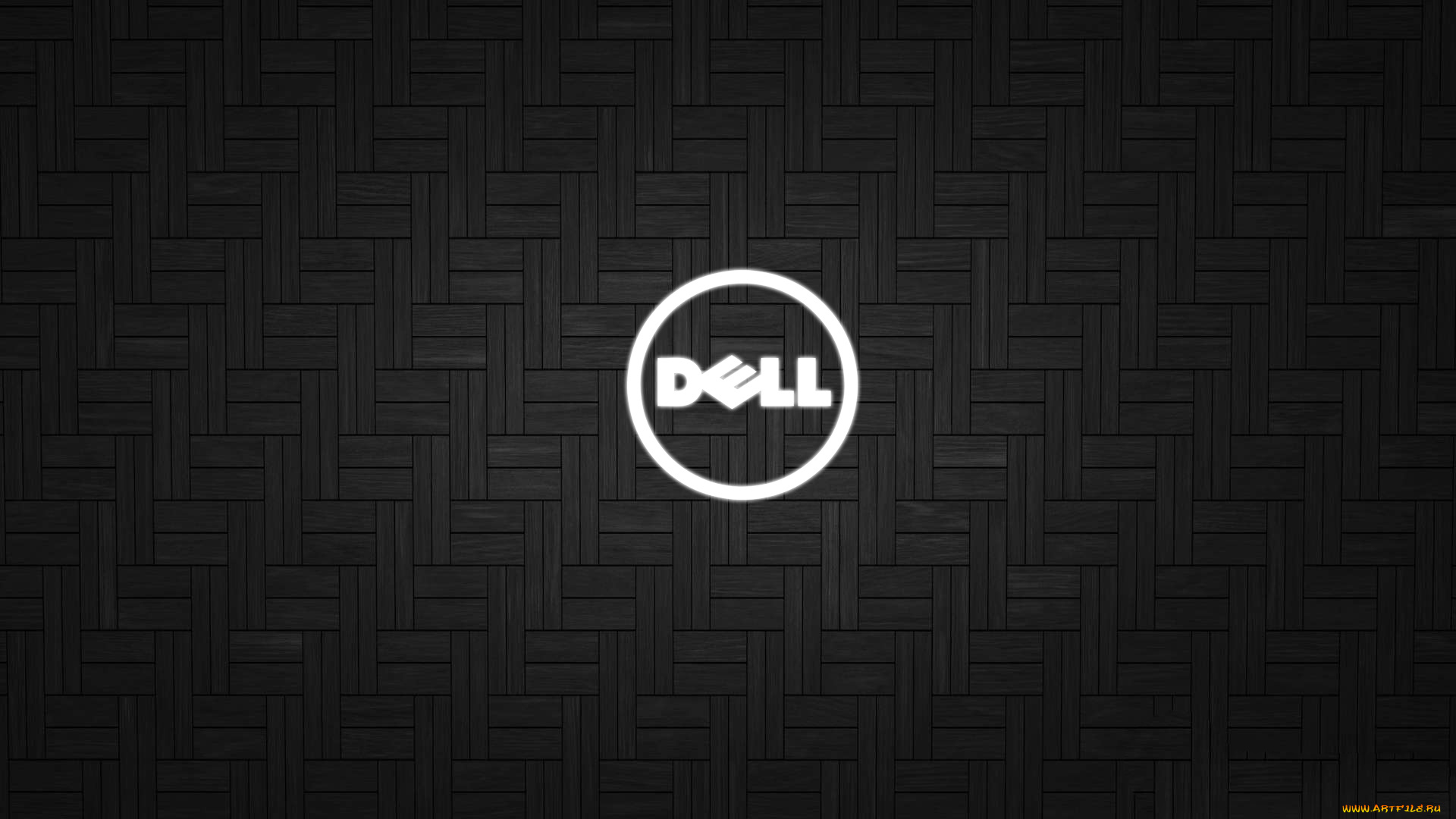 компьютеры, dell, логотип, фон