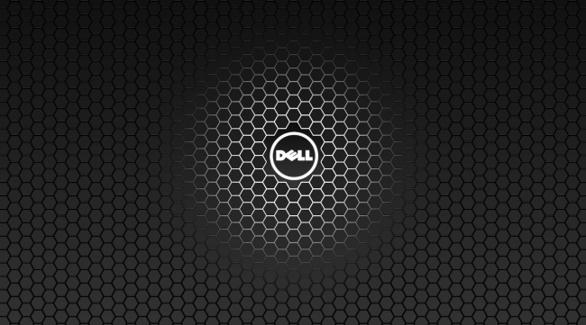 Обои синий dell