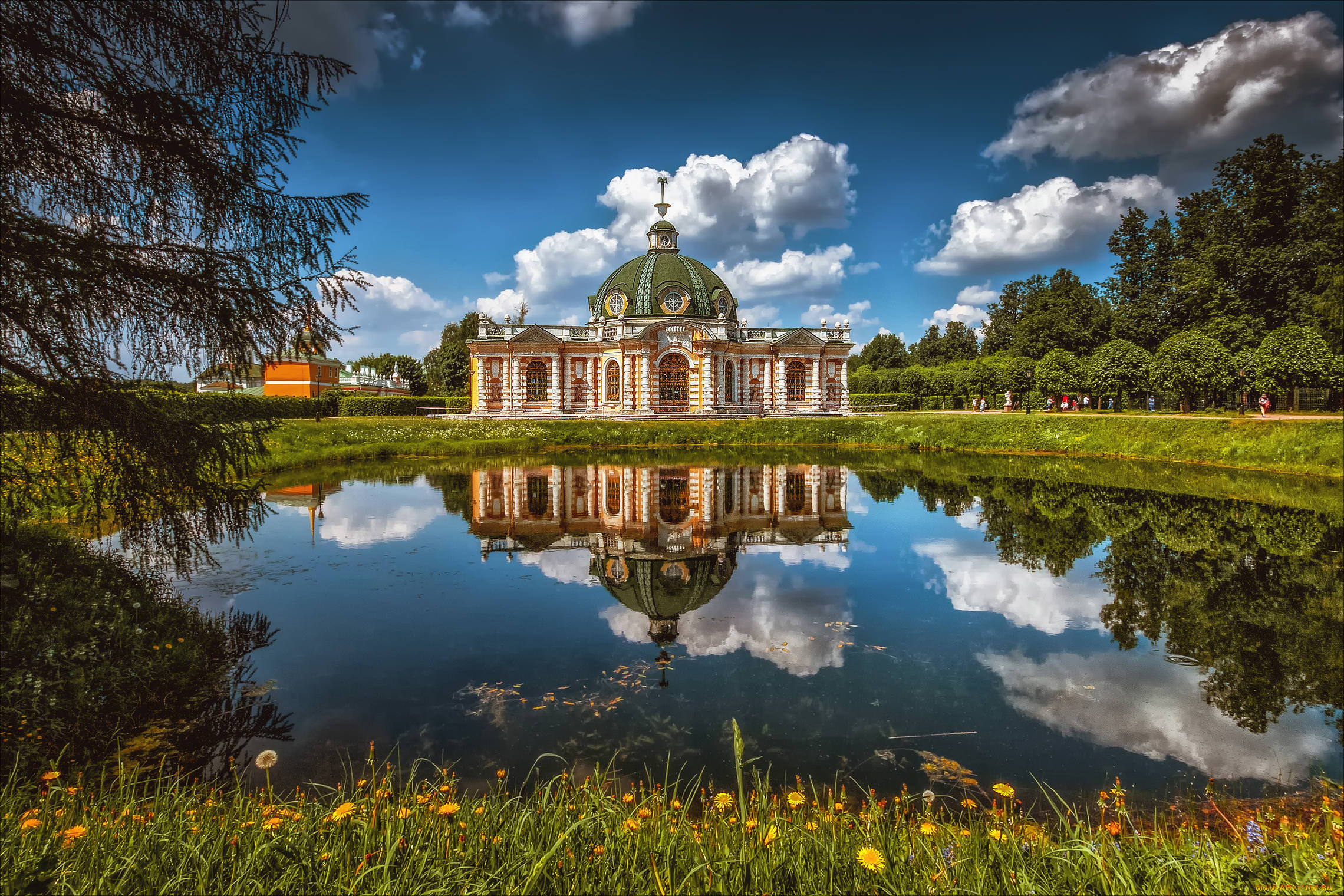 кусково, города, москва, , россия, пруд, усадьба, москва