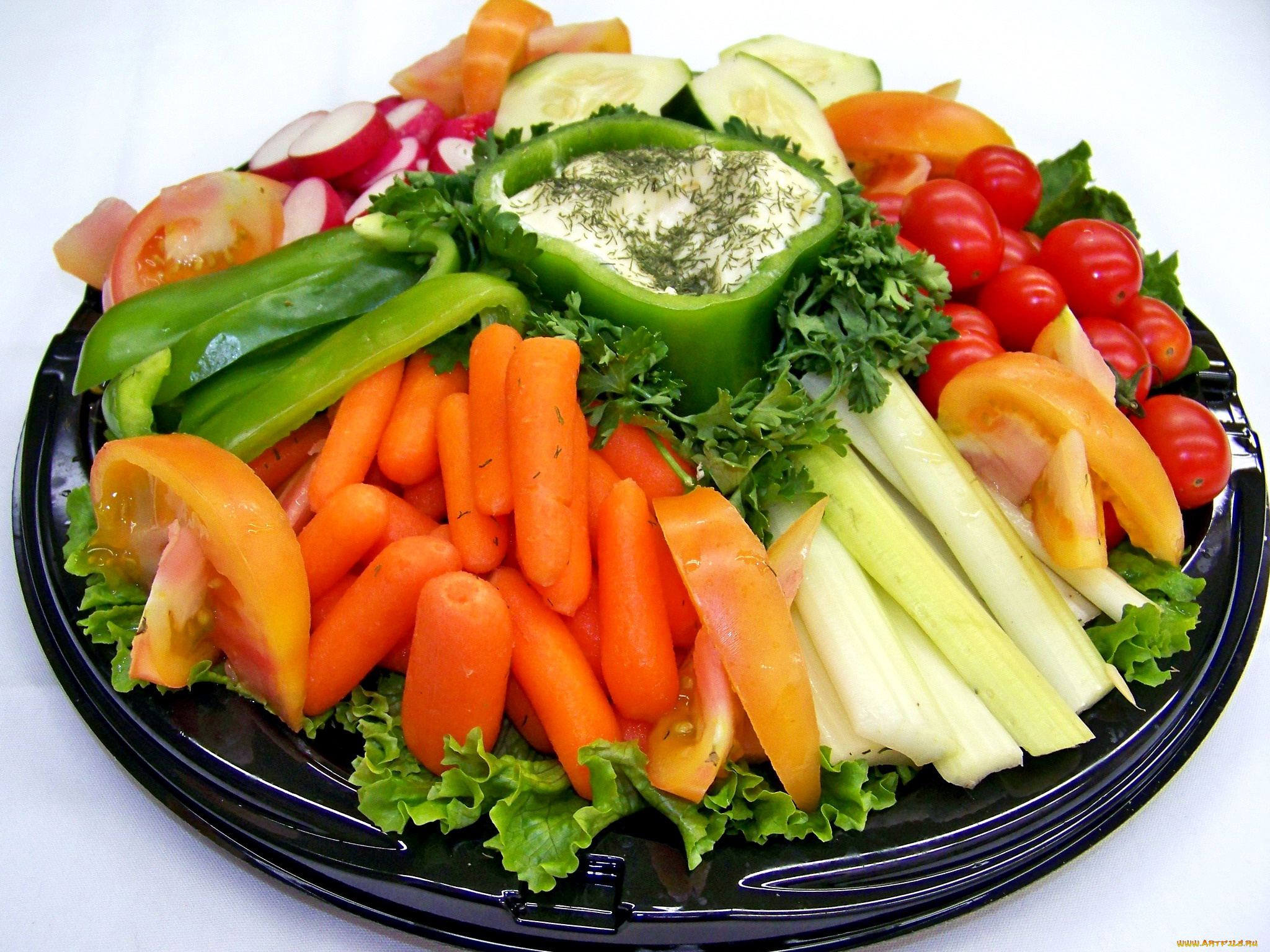 еда, овощи, овощная, нарезка, редис, помидоры, черри, перец, морковь