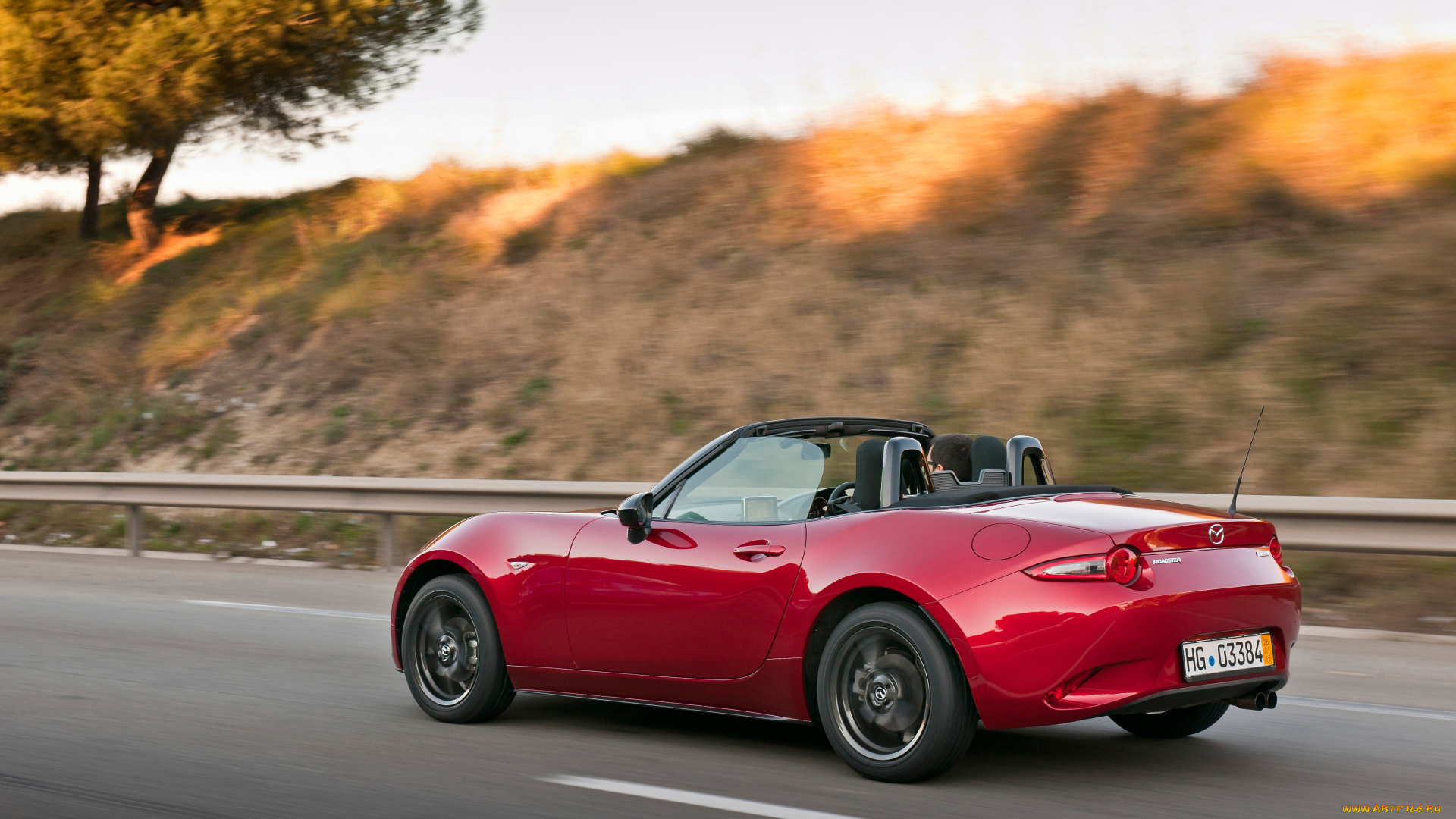 автомобили, mazda, красный, 2014г, nd, roadster