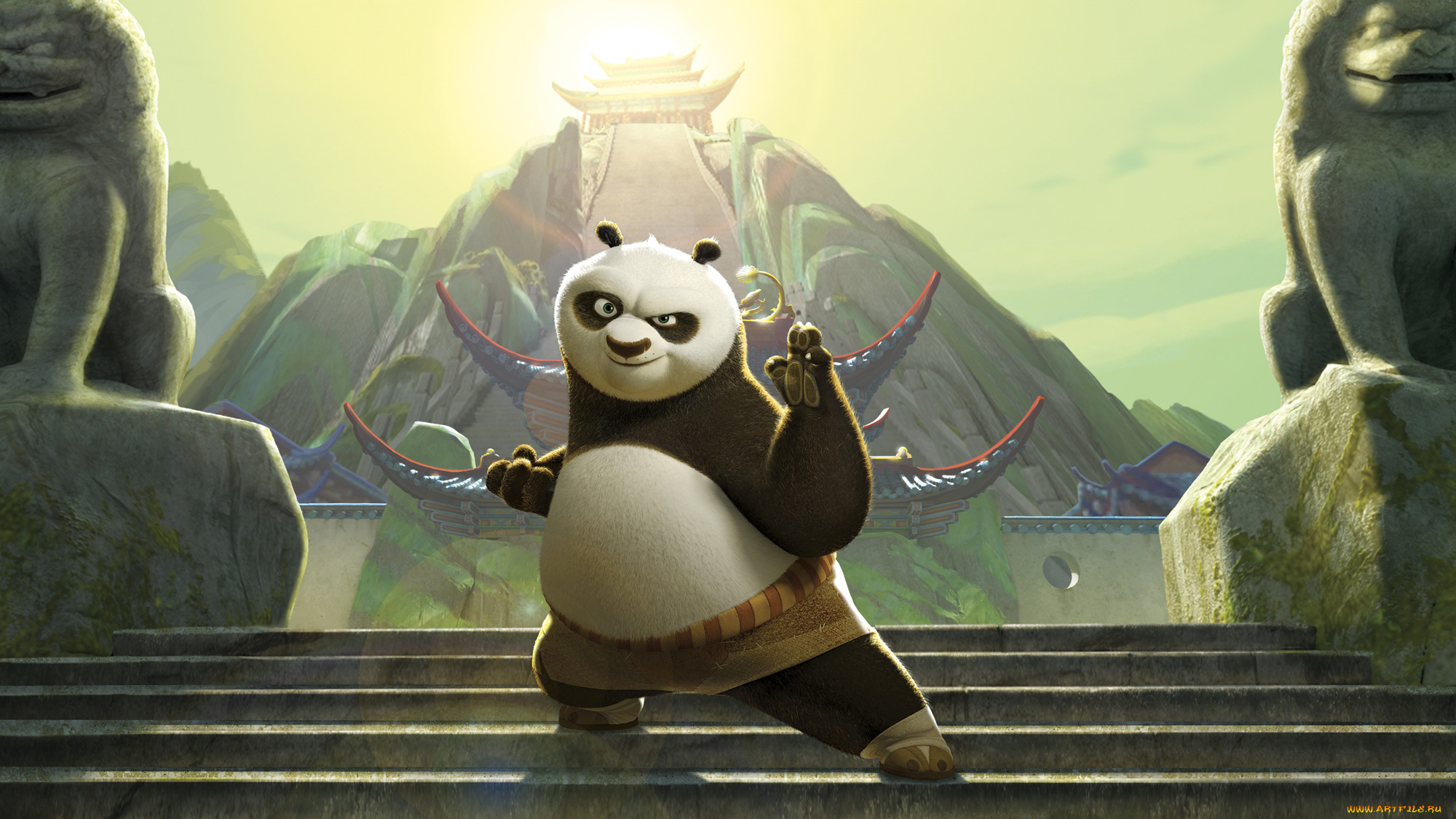 мультфильмы, kung, fu, panda, 2, кунг-фу, панда, kung, fu, panda
