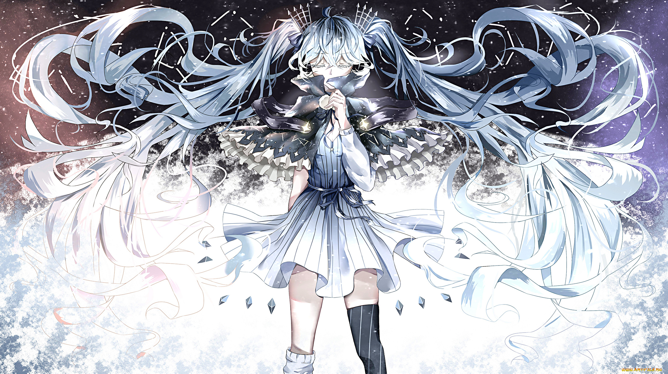 автор, , tagme, , artist, аниме, vocaloid, fuyu, no, yoru, miku, hatsune