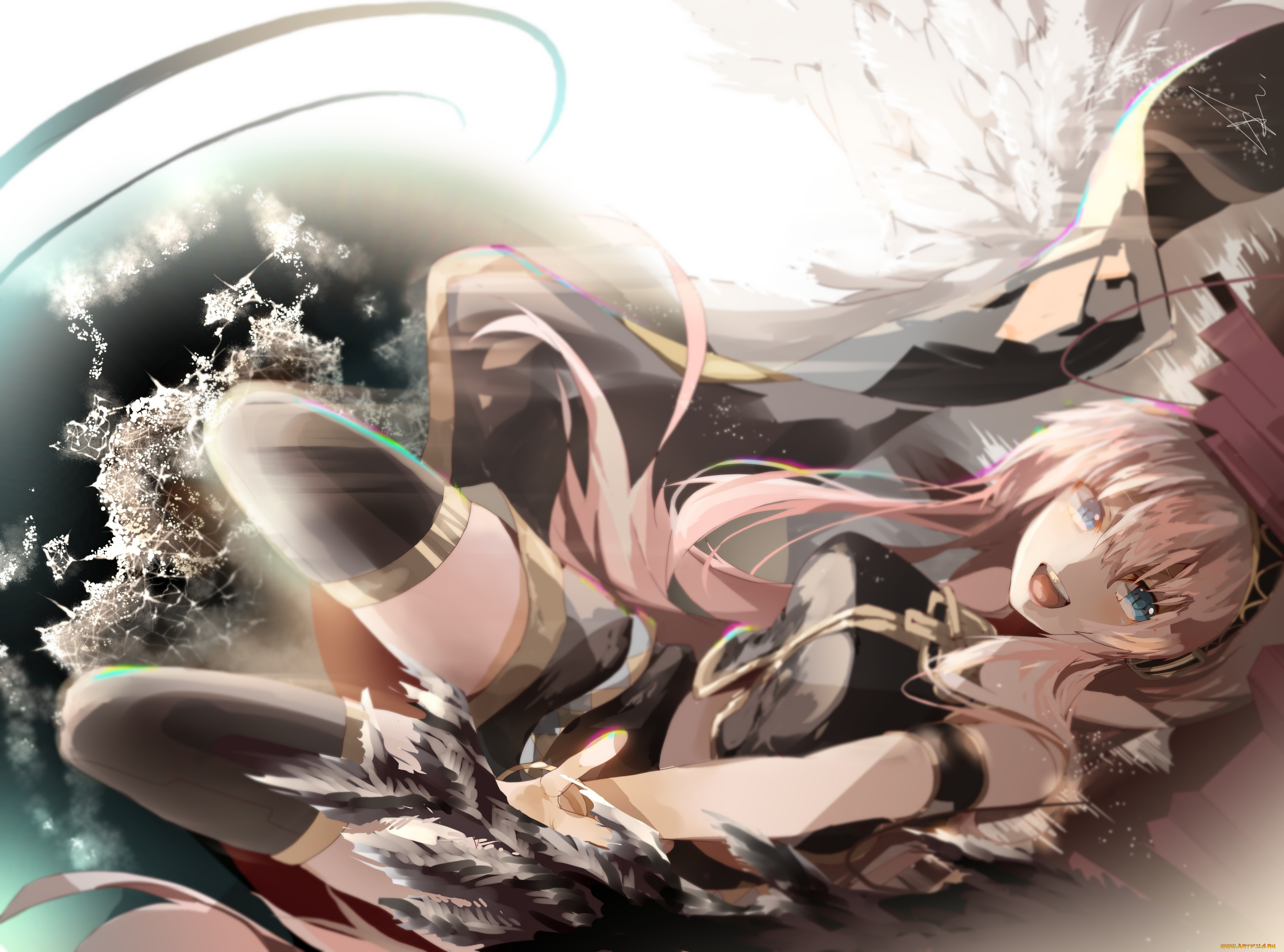 автор, , saihate, аниме, vocaloid, megurine, luka, saihate