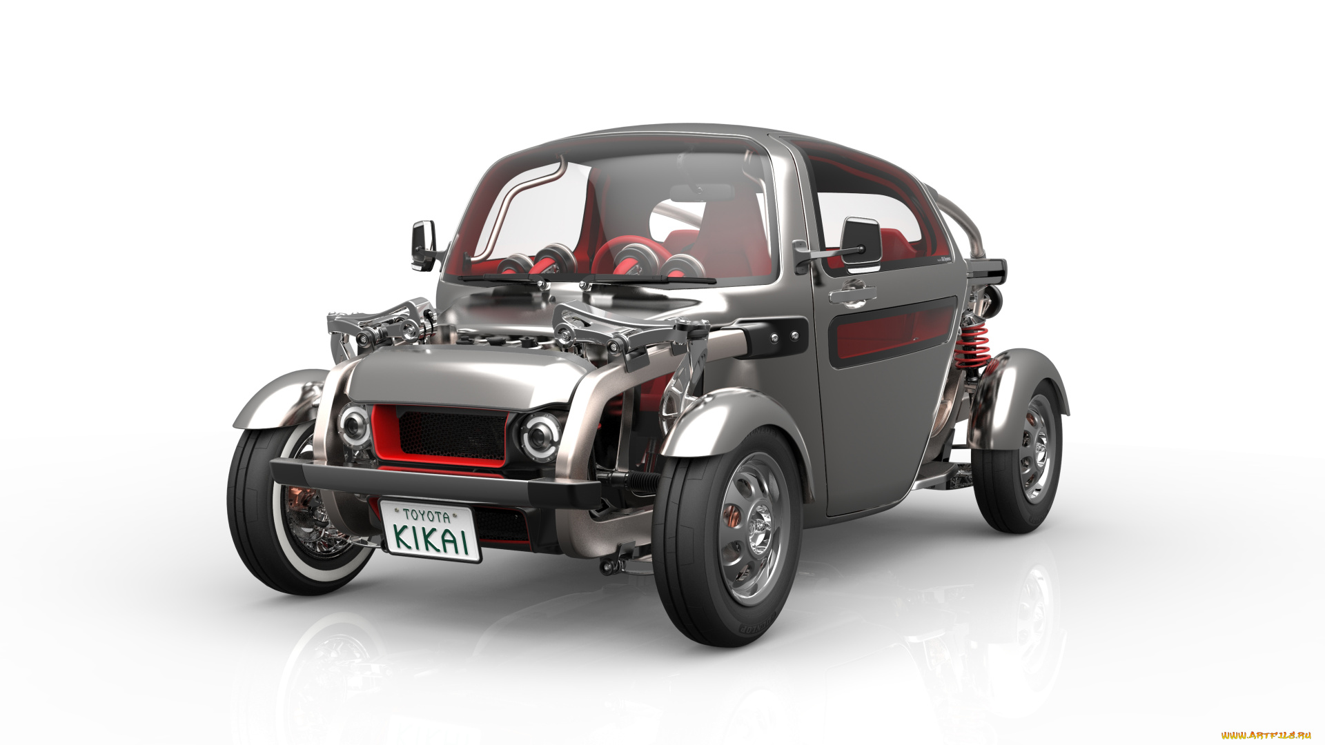 toyota, kikai, concept, 2015, автомобили, toyota, 2015, concept, kikai