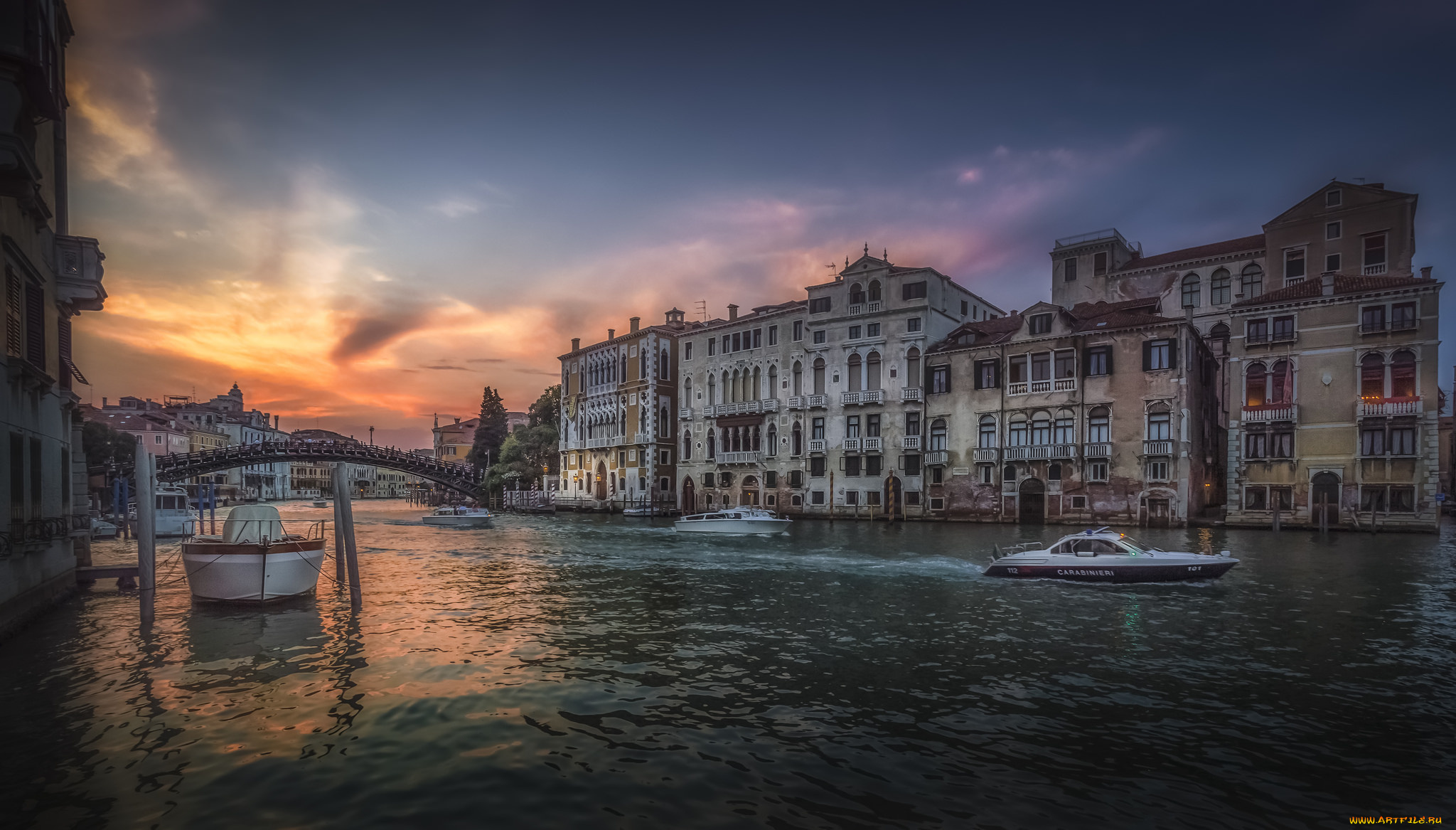 gran, canal, in, venice, города, венеция, , италия, канал