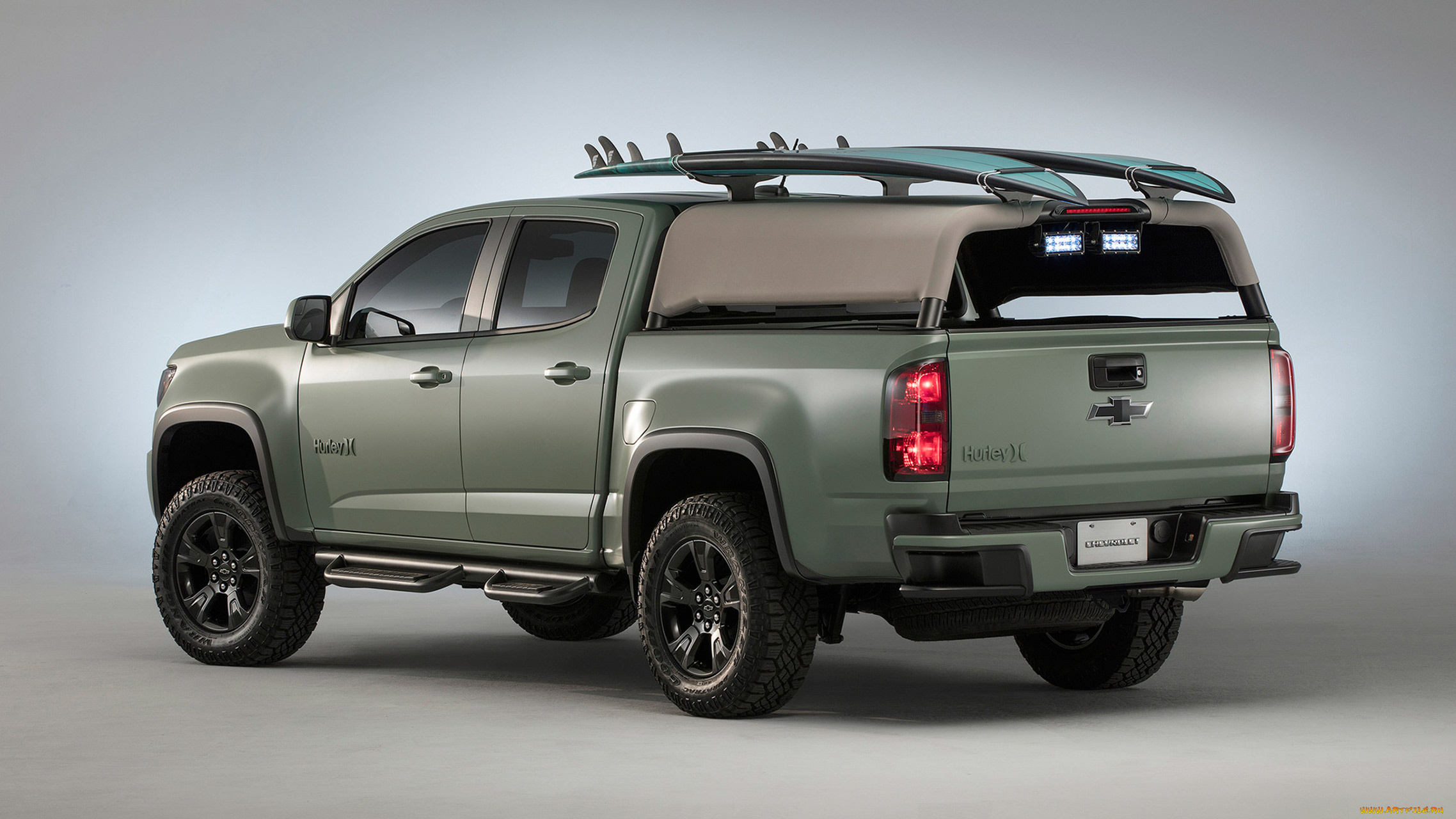 chevrolet, colorado, z71, hurley, concept, 2017, автомобили, chevrolet, concept, hurley, z71, colorado, 2017