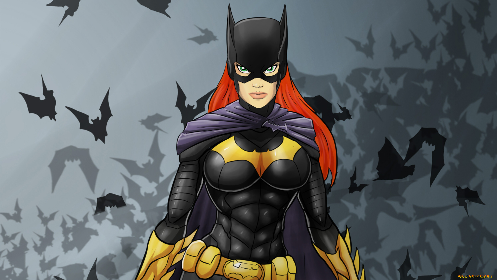 рисованное, комиксы, супергерои, batgirl, искусство