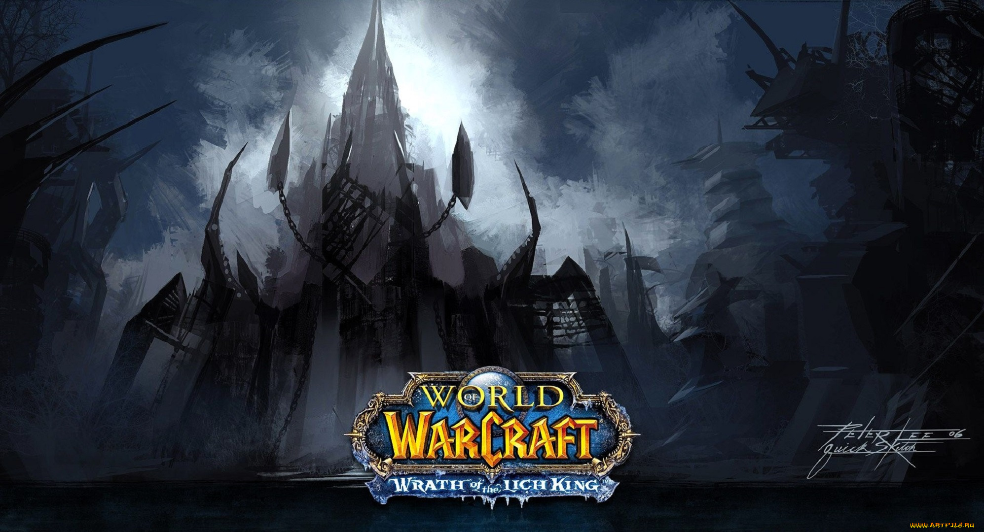 видео, игры, world, of, warcraft, , wrath, of, the, lich, king, дворец, мгла