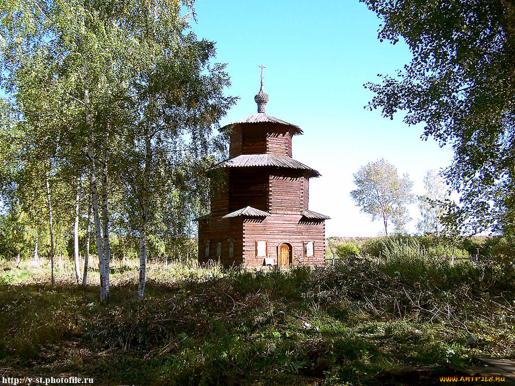 кострома, музей, деревянного, зодчества, лето, города, православные, церкви, монастыри