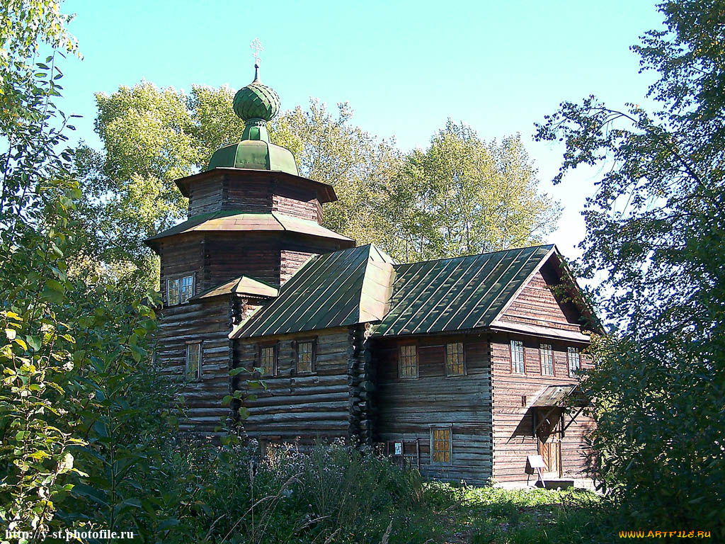 кострома, музей, деревянного, зодчества, лето, города, православные, церкви, монастыри