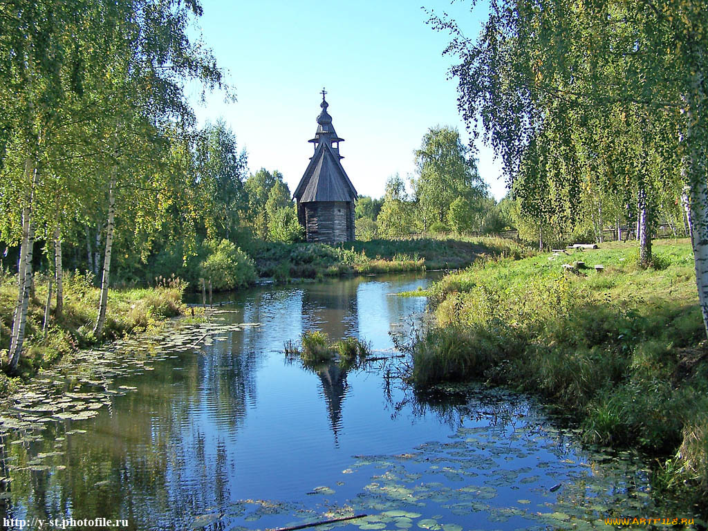 кострома, музей, деревянного, зодчества, лето, города, православные, церкви, монастыри