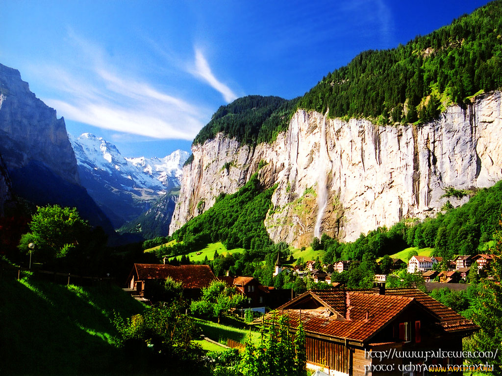 switzerland, berner, oberland, lauterbrunnen, stocki, города, пейзажи