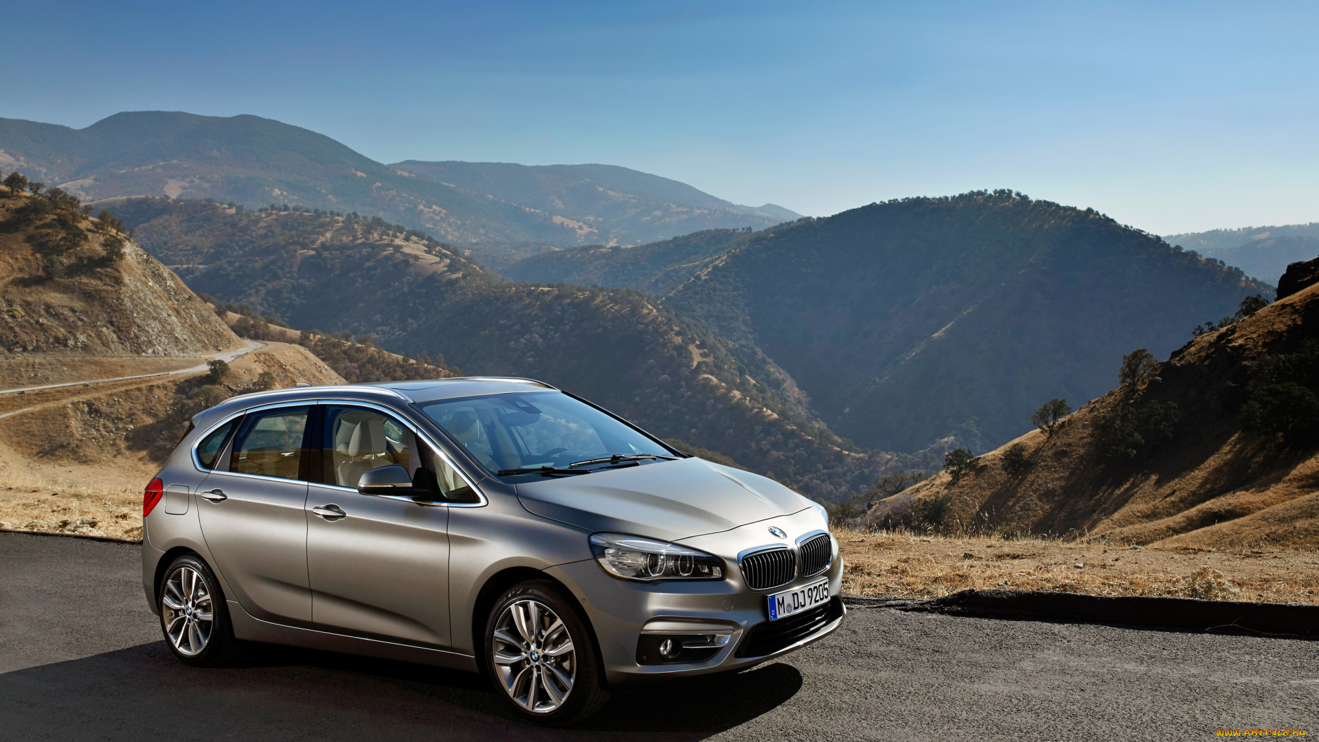 2014, bmw, 225i, active, tourer, автомобили, bmw, дорога, горы