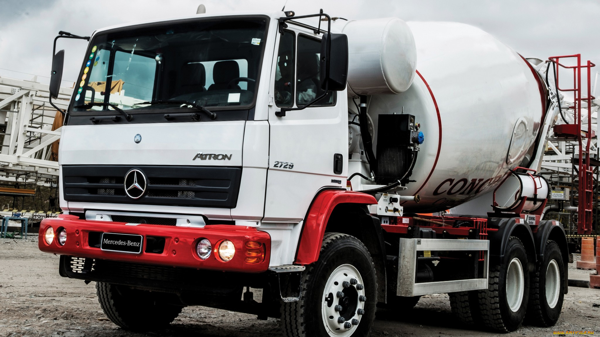 автомобили, mercedes, trucks, mixer, 2729, mercedes-benz, atron