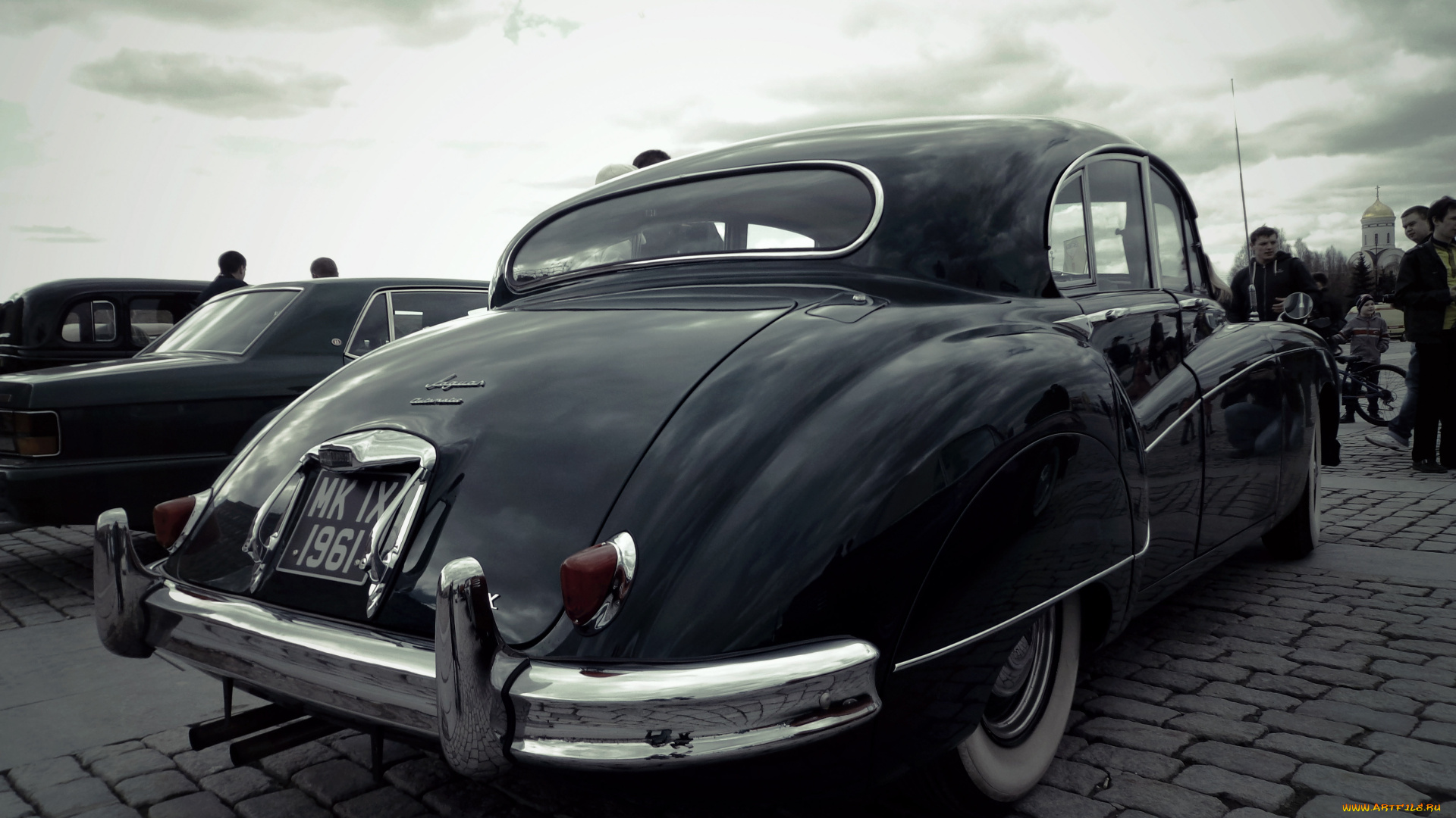 автомобили, выставки, и, уличные, фото, jaguar, черный