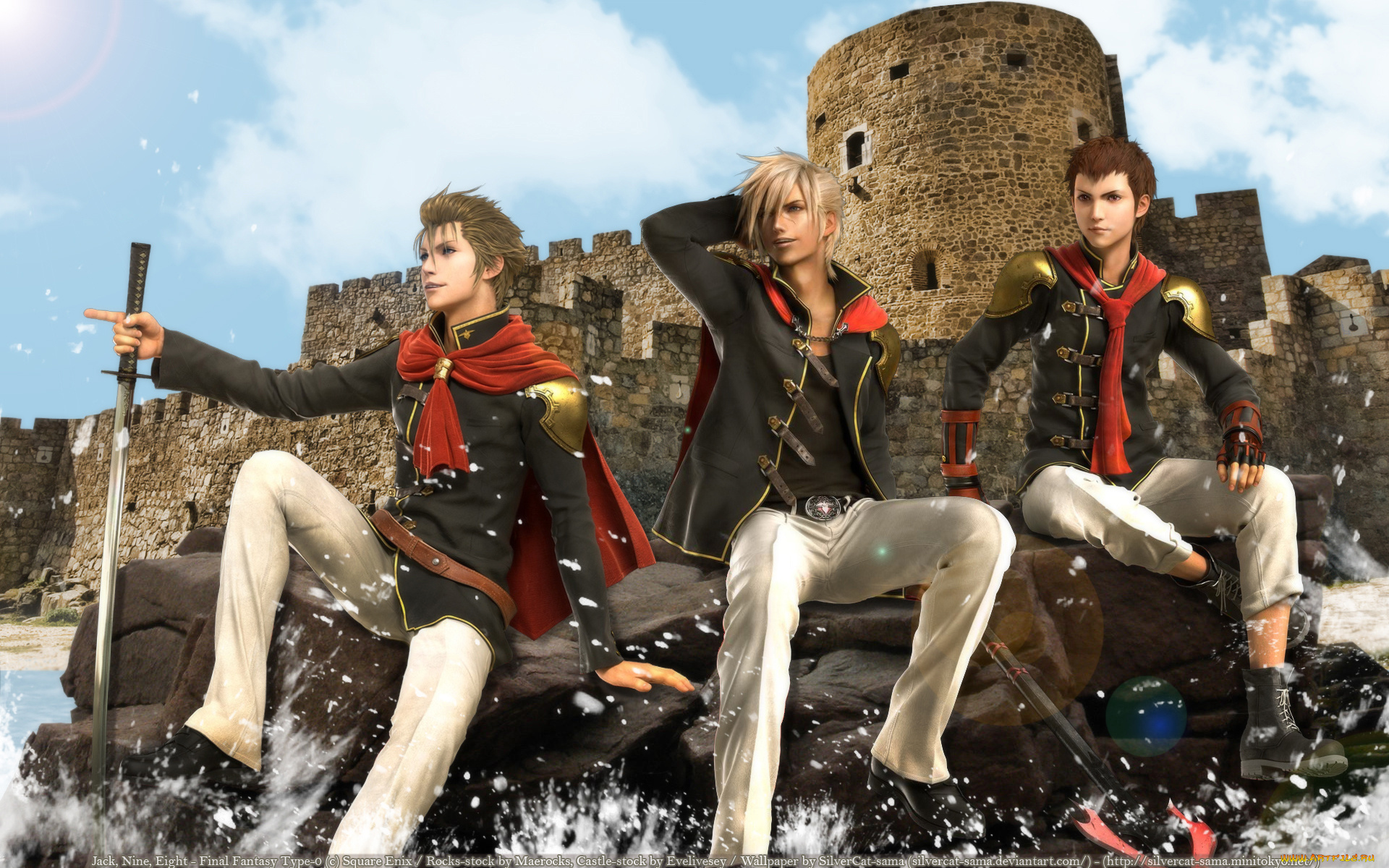 final, fantasy, type-0, видео, игры, final, fantasy, type-0