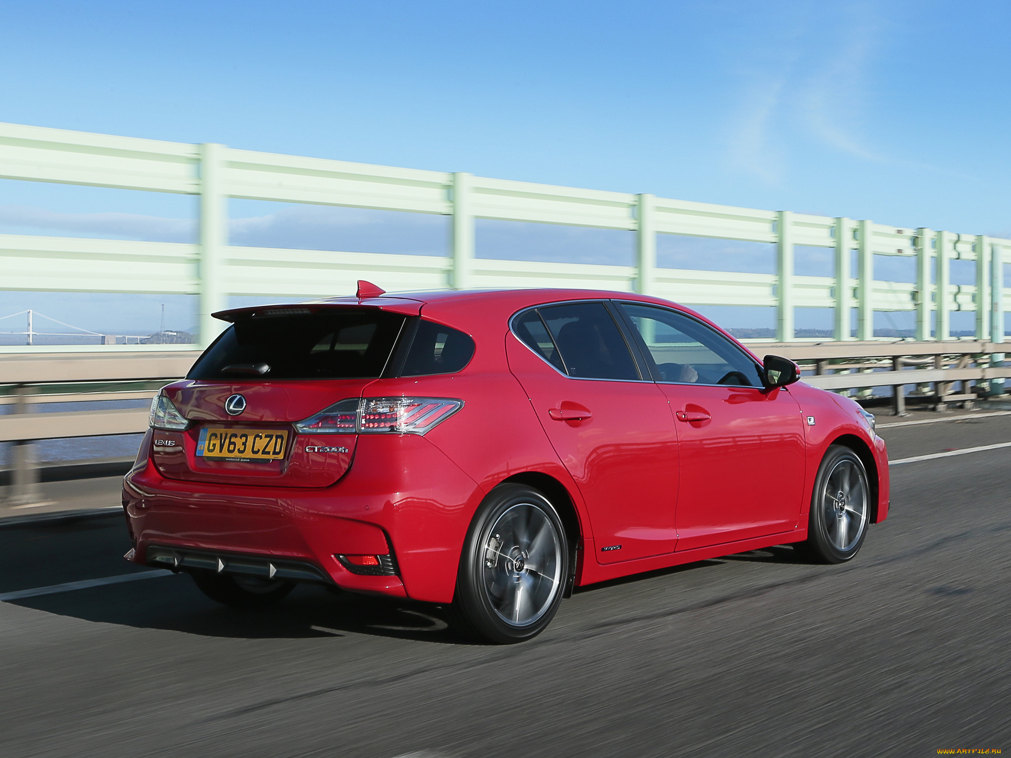 автомобили, lexus, ct, 200h, f-sport, uk-spec, 2014, красный