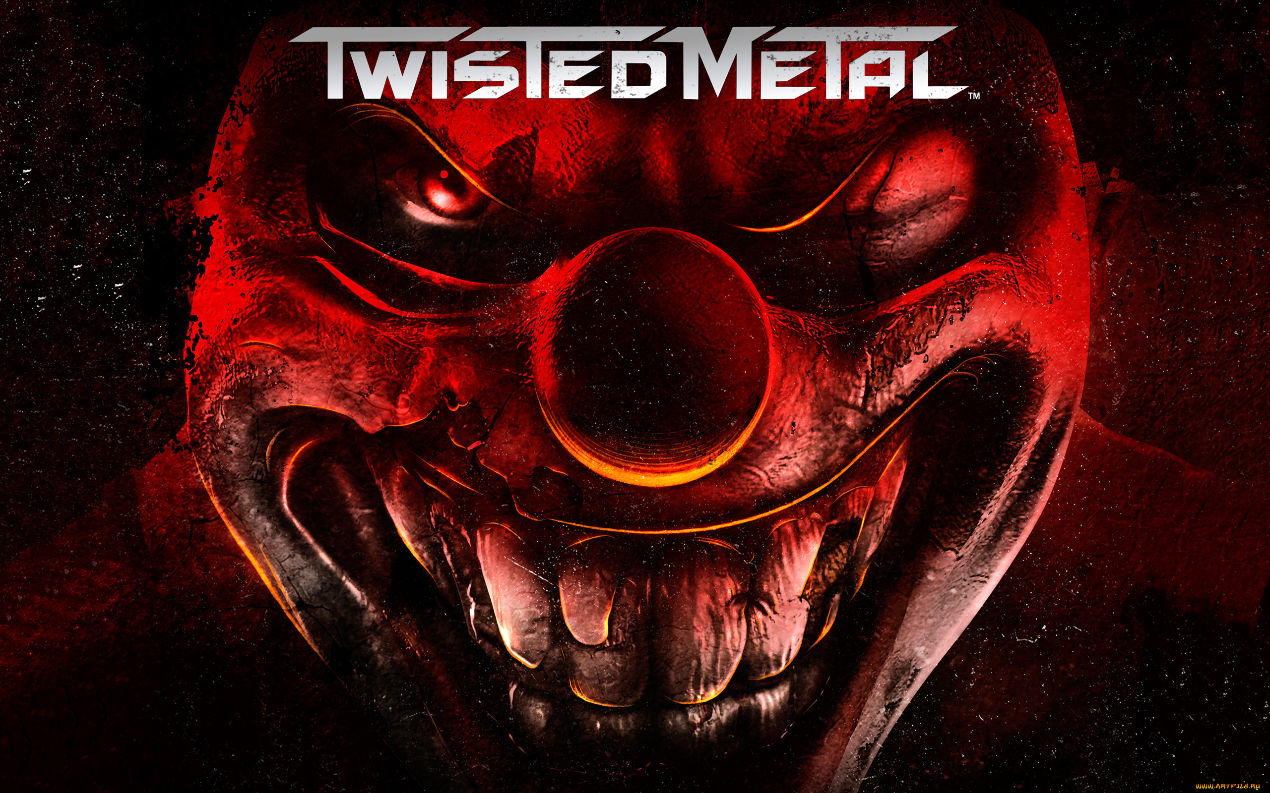twisted, metal, видео, игры, клоун