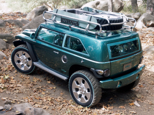 Картинка автомобили jeep зеленый 2001 willys 2 concept